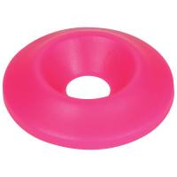Allstar Performance Countersunk Washer - 1/4" ID - 1" OD - Plastic - Pink (Set of 10)