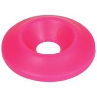 Allstar Performance Countersunk Washer - 1/4" ID - 1" OD - Plastic - Pink (Set of 50)