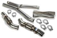 Exhaust System - Kooks Headers - Kooks Exhaust X-Pipe - 3" Diameter - Catted - Stainless - GM LS-Series - Chevy Corvette 2009-13
