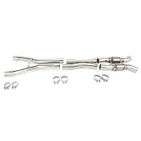 Kooks Exhaust X-Pipe - 3" Diameter - Catted - Stainless - GM LS-Series - Chevy Corvette 2006-13
