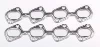 Exhaust Header and Manifold Gaskets - Ford Modular V8 Header Gaskets - Taylor Cable Products - Taylor Seal-4-Good Exhaust Manifold/Header Gasket - 2.125 x 1.125" Oval Port - Multi-layered Aluminum - Ford Modular (Pair)