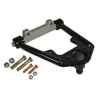SPC Performance Control Arm - Adjustable - Upper - Hardware Included - Rubber/Steel Bushings - Steel - Black Paint - Ford Mustang 1967-73