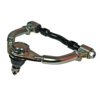 SPC Performance Upper Control Arm - Adjustable - Screw-In Ball Joint - Steel - Zinc Oxide - Ford Mustang 1974-78