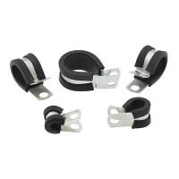 Fragola Adel Line Clamp - 1.0" ID - Rubber Lining - Aluminum - (Set of 5)