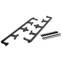 Ignition & Electrical System - Ignition Systems and Components - Allstar Performance - Allstar Performance Ignition Coil Bracket - Coil Pack Style - Over Valve Cover - Aluminum - Black Anodize - D585 Coils - GM LS-Series