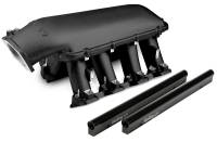 Holley LS Hi-Ram EFI Intake Manifold - 92 mm Throttle Body Flange - Multi Port - Aluminum - Black Ceramic - LS1/LS2/LS6 - GM LS-Series
