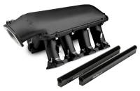 Holley LS Hi-Ram EFI Intake Manifold - 105 mm Throttle Body Flange - Multi Port - Aluminum - Black Powder Coat - LS1/LS2/LS6 - GM LS-Series