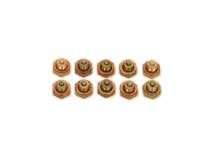 Engine Hardware and Fasteners - Drain Plugs - Canton Racing Products - Canton Drain Plug - 1/2-20" Thread - Hex Head - Copper Washer - Magnetic - Steel (Set of 10)