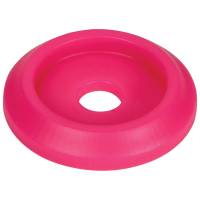 Allstar Performance Countersunk Body Bolt Washer - 1/4" ID - 1" OD - Plastic - Pink (Set of 10)