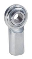 Steel Rod Ends - 10-32 Female Steel Rod Ends - QA1 - QA1  CF Series Rod End - 3/16" Bore - 10-32 LH Female Thread - Steel - Zinc Oxide