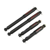 Suspension Components - Shock Absorbers - Belltech - Belltech Nitro Drop 2 Shock - Twintube - Steel - Black Paint - Front/Rear - GM Compact SUV/Truck 1995-2003 (Set of 4)