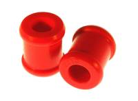 Shock Parts & Accessories - Shock and Strut Bushings - Energy Suspension - Energy Suspension Shock End Bushing - Straight - 5/8" ID - 1-1/8" OD - 1-1/4" Long - Polyurethane - Red - Universal (Pair)