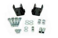 Suspension Components - NEW - Bushings and Mounts - NEW - UMI Performance - UMI Shock Relocation Kit - Rear - Bolt-On - Adjustable - Steel - Black- GM Fullsize Truck 1973-87