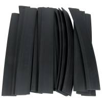 Electrical Wiring and Components - Heat Shrink Sleeve Tubing - Allstar Performance - Allstar Performance Shrink Sleeve Tubing - 1/2" - Plastic - Black (Set of 20)
