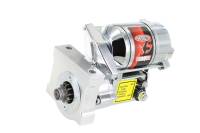 Powermaster XS Torque Starter - 4.4:1 Gear Reduction - Natural - 168 Tooth Flywheel - Straight Bolt - Chrome - GM LS-Series