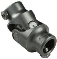 Borgeson Steering U-Joint - Single Joint - 3/4" Double D to 13/16" 36 Spline - Stainless