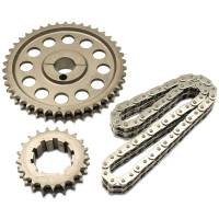 Cloyes Double Roller Timing Chain Set - 9 Keyway Adjustable - Iron/Steel - Small Block Ford