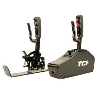TCI Automotive Diablo Blackout Shifter - Automatic - Floor Mount - Forward/Reverse Pattern - 2 Button - Hardware Included - Various Applications