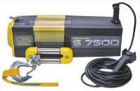 Superwinch - Superwinch S7500 Winch - 7500 lb. Capacity - Roller Fairlead - 30 Ft. Remote - 5/16" x 55 Ft. Steel Rope - 12V