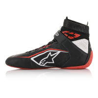 Alpinestars - Alpinestars Tech-1 Z v2 Shoe - Black/White/Red - Size 10 - Image 3