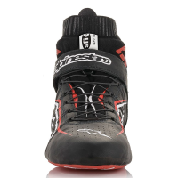 Alpinestars - Alpinestars Tech-1 Z v2 Shoe - Black/White/Red - Size 10 - Image 4