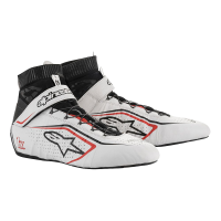 Alpinestars - Alpinestars Tech-1 Z v2 Shoe - White/Black/Red - Size 5 - Image 1