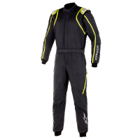 Alpinestars Racing Suits - Alpinestars GP Race v2 Suit - $749.95 - Alpinestars - Alpinestars GP Race V2 Suit - Black/Yellow Fluo - Size 44