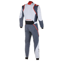 Alpinestars - Alpinestars GP Race V2 Suit - Silver/Asphalt/Red - Size 50 - Image 2