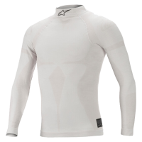 END OF SEASON AUTUMN SALE! - Racing Underwear Autumn Sale - Alpinestars - Alpinestars ZX EVO v2 Top - White/Gray - Size X/2X