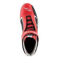 Alpinestars - Alpinestars Tech-1 T Shoe - Black/White/Red - Size 10 - Image 6