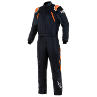 Shop Multi-Layer SFI-5 Suits - Alpinestars GP Pro Comp Boot Cut Suits - $849.95 - Alpinestars - Alpinestars GP Pro Comp Suit - Black/Orange Fluo - Size 48