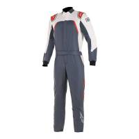 Shop FIA Approved Suits - Alpinestars GP Pro Comp Boot Cut - FIA - $849.95 - Alpinestars - Alpinestars GP Pro Comp Suit - Asphalt/White/Red - Size 54