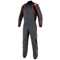 Alpinestars Racing Suits - Alpinestars GP Race v2 Suit - $749.95 - Alpinestars - Alpinestars GP Race V2 Suit - Anthracite/Black/Red - Size 46