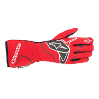 Safety Equipment - Racing Gloves - Alpinestars - Alpinestars Tech 1-ZX v2 Glove - Red/Black - Size M