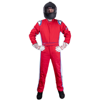 Velocity Race Gear - Velocity 5 Patriot Suit - Red/White/Blue - Medium - Image 2