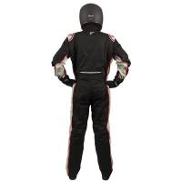 Velocity Race Gear - Velocity 5 Race Suit - Black/Silver - Medium - Image 4