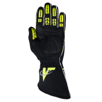 Velocity Race Gear - Velocity Fusion Glove - Black/Fluo Yellow/Silver - Medium - Image 3