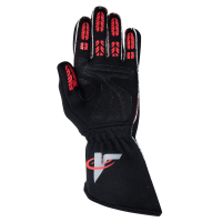 Velocity Race Gear - Velocity Fusion Glove - Black/Silver/Red - Large - Image 3
