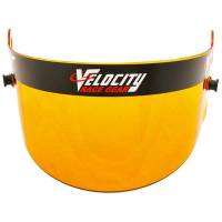 Helmet Shields and Parts - Velocity Helmet Shields & Accessories - Velocity Race Gear - Velocity Race Gear Helmet Shields - Amber