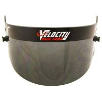 Helmet Shields and Parts - Velocity Helmet Shields & Accessories - Velocity Race Gear - Velocity Race Gear Helmet Shields - Dark Smoke