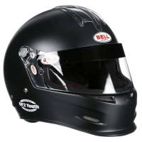 Bell Helmets - Bell GP.2 Youth Helmet - Matte Black - 2XS (54-55) SFI24.1 - Image 2