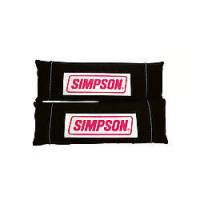 Seat Belt and Harness Parts & Accessories - Harness Pads - Simpson Performance Products - Simpson Nomex Harness Pad - Black