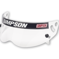 Simpson Performance Products - Simpson Diamondback / Speedway RX / X-Bandit Helmet Shield - Snell SA2010/15 - Clear - Image 2