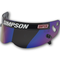 Simpson Performance Products - Simpson Diamondback / Speedway RX / X-Bandit Helmet Shield - Snell SA2010/15 - Clear - Image 4