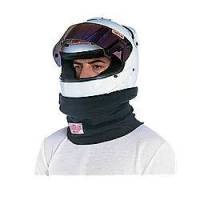 Helmets and Accessories - Helmet Accessories - Simpson Performance Products - Simpson Knited Nomex Contoured Helmet Skirt - Black