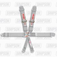 Simpson 6 Point Platinum Series Latch F/X Restraint System - Pull Down - Bolt-In - NASCAR Approved w/ No Left Side Adjuster