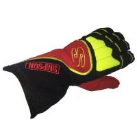 Simpson DNA Glove - Black / Red - Large