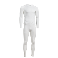 Simpson - Simpson Pro-Fit Base Layer Top - Long Sleeve - White - 3X-Large - Image 2