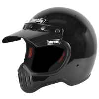 Simpson - Simpson M50 Helmet - Gloss Black - Large - Image 1