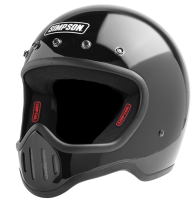 Simpson - Simpson M50 Helmet - Gloss Black - Large - Image 2